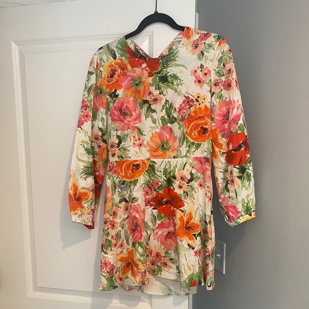 Floral mini dress